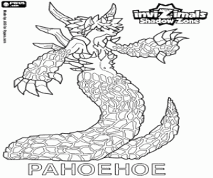 Coloriage Pahoehoe, Invizimals Shadow Zone