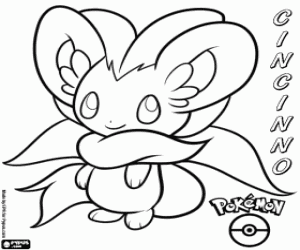 Coloriage Pashmilla, Pokémon normal