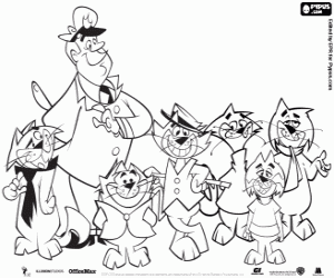 Coloriage Personnages de Le Pacha