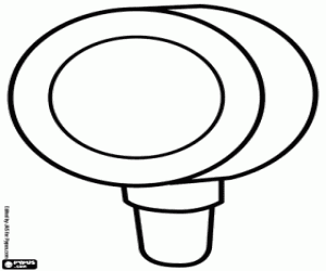 Coloriage Petite loupe. Loupe