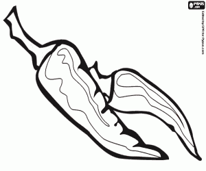 Coloriage Les piments