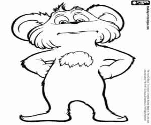 Coloriage Pipsqueak, un personnage de Lorax
