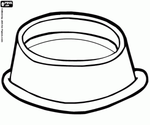 Coloriage Plat pour le chat