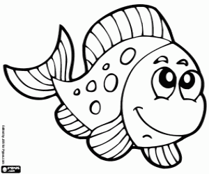 Coloriage Poisson