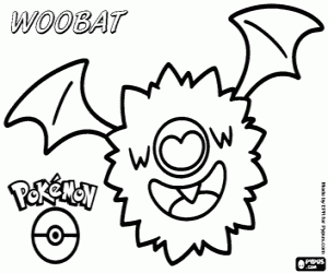 Coloriage La pokemon chauve-souris Chovsourir