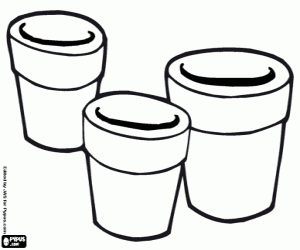 Coloriage Pots