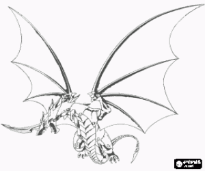 Coloriage Pyrus Drago, Bakugan
