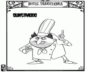 Coloriage Quasimodo de Transylvanie Hotel