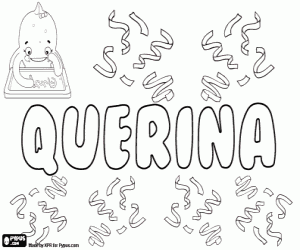 Coloriage Querina, nom italien