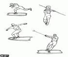 Lancer du poids, du disque, du javelot et du marteau