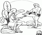 Adam et Eve au paradis