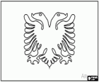 Drapeau d'Albanie