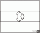 Drapeau de l'Azerbaïdjan