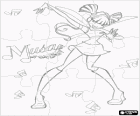 Puzzle de Winx Club, Musa, Fée de la musique et du son