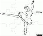 Puzzle de Ballet - Danseur dans l'action