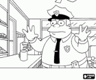 Le chef de la police de Springield Clancy Wiggum - Chef Wiggum