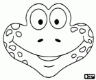 Masque de grenouille ou de crapaud