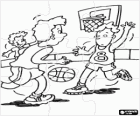 Puzzle de un jeu de basket-ball
