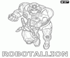 Robotallion est un robot bakugan