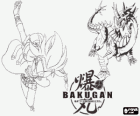 Masquerade et son Bakugan Hydranoid