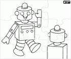 Puzzle de Robots extraterrestres