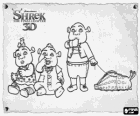Les trois petits ogres sont les fils de Fiona et Shrek