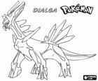 Dialga a le pouvoir de contrôler le temps et est un Pokémon de type Dragon et de l'acier