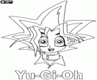 Yugi Muto ou Yugi Moto est l'enfant protagoniste des premières aventures de Yu-Gi-Oh!