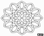Mandala de fleur