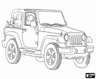 Jeep Wrangler est une voiture VUS fabriquée par Chrysler et Jeep de marque