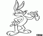 Bugs Bunny, le héros lapin des aventures de Looney Tunes