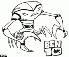 Brainstorm ou Méga-Méninges, un génie crustacés alien dans Ben 10: Alien Force