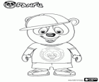Sympathique panda  hip-hop de Panfu