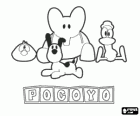 Les meilleurs amis de Pocoyo sont Pato, Elly, Loula et Dodoloiseau