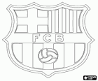 Emblème du FC Barcelone, le Barça. FC Barcelona