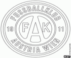 Emblème de la FK Austria Vienne, Fußballklub Austria Wien, club de football autrichien