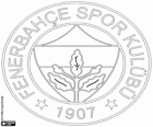 Emblème de Fenerbahçe Spor Kulubu, équipe de football turque à Istanbul