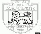 Emblème de FK Karpaty Lviv, club de football ukrainien