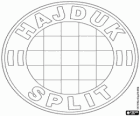Logo de HNK Hajduk Split , club de football croate