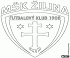 Emblème del MSK Zilina, club de football slovaque