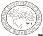Emblème de Olympiacos Piraeus FC, équipe de football grecque