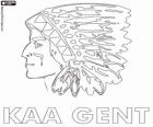 Emblème de KAA Gent, club de football belge