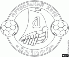 Emblème du FC Dnipro Dnipropetrovsk, club de football en Ukraine