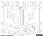 Logo du Lech Poznan, Kolejowy Klub Sportowy Lech Poznań, équipe de football polonais