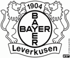 Logo Bayer 04 ou Bayer Leverkusen, club de football allemand