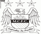 Logo de Manchester City ou ManCity, équipe de football anglais