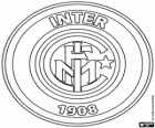 Emblème du FC Internazionale Milano, connue sous le nom de Inter Milan, club de football italien