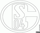 Emblème du FC Shalke 04, équipe allemande de football