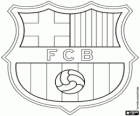 Logo du FC Barcelone, club de football espagnol. Barça, FC Barcelona