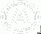 Emblème de l'Alianza FC, club de football de San Salvador